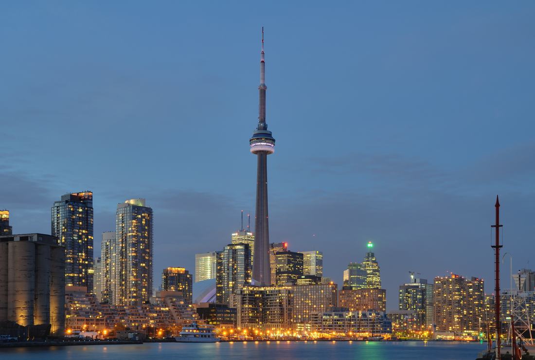 The Toronto skyline