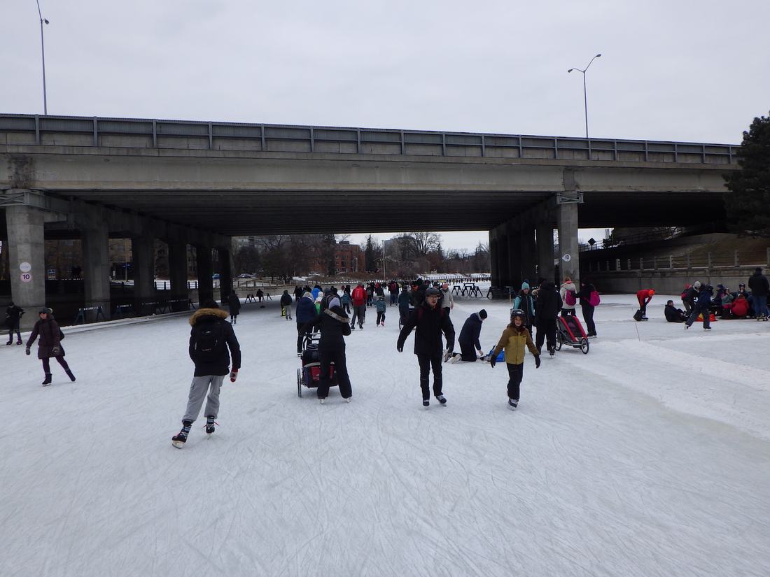 The Rideau Canal in Ottawa